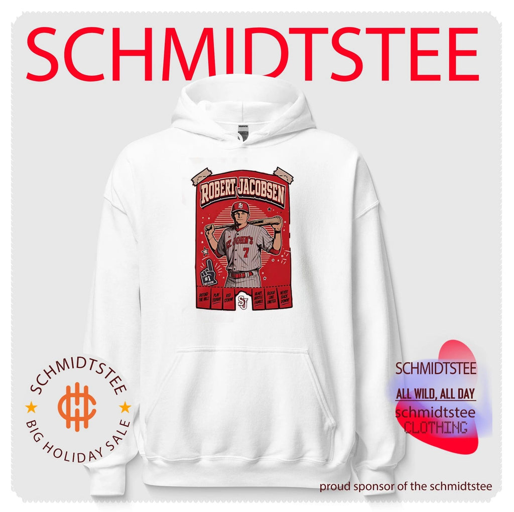 St. Johns University Robert Jacobsen portrait vintage shirt