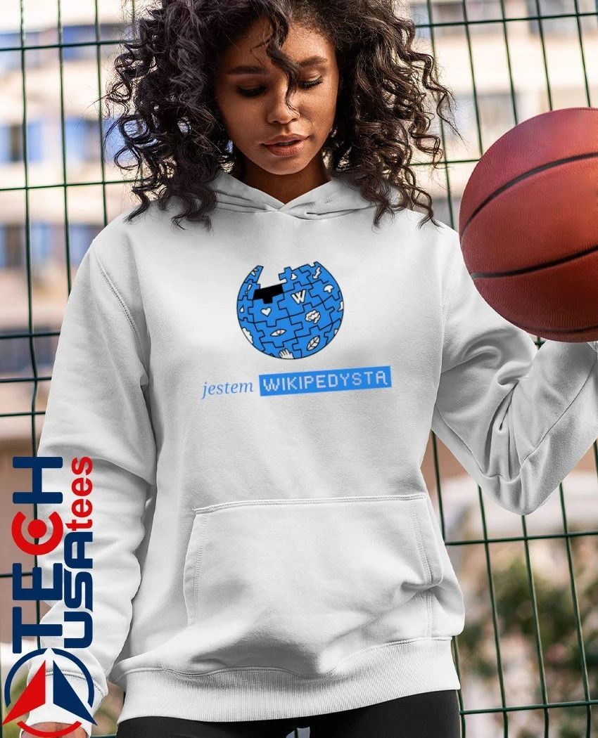 Jestem Wikipedysta logo shirt