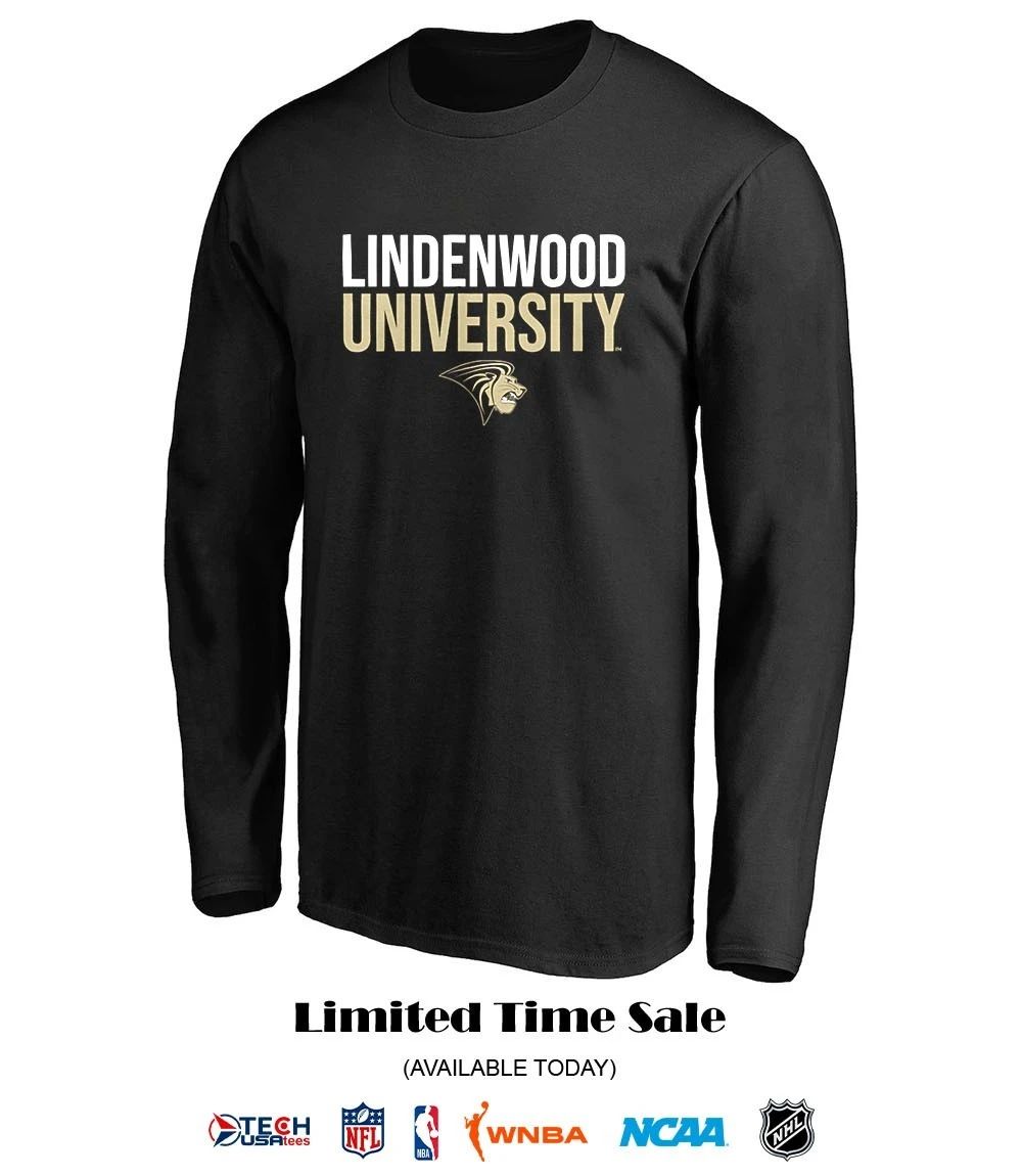 Lindenwood University logo shirt