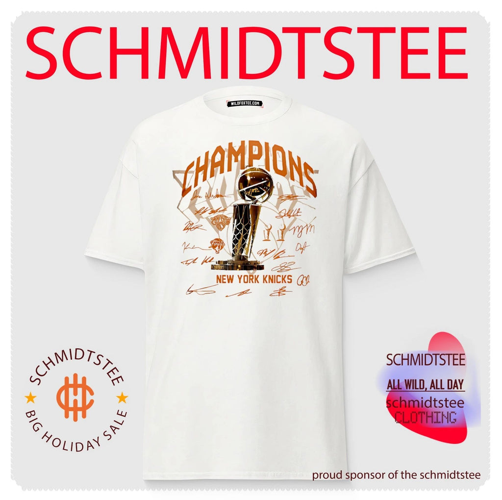 New York Knicks 2026 NBA Finals trophy signature shirt