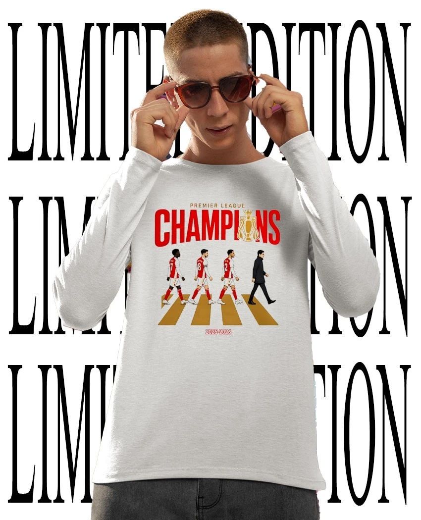 Arsenal Premier League Champions 2025-2026 Abbey Road shirt