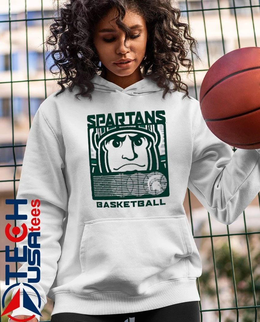Michigan State Spartans Basketball Staredown mascot shirt