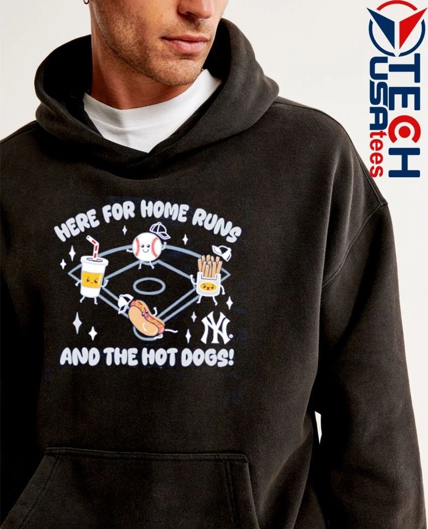 New York Yankees here for home runs and the hot dogs shirt