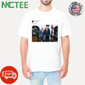 The White House post TWO KINGS Charles III and Trump shirt