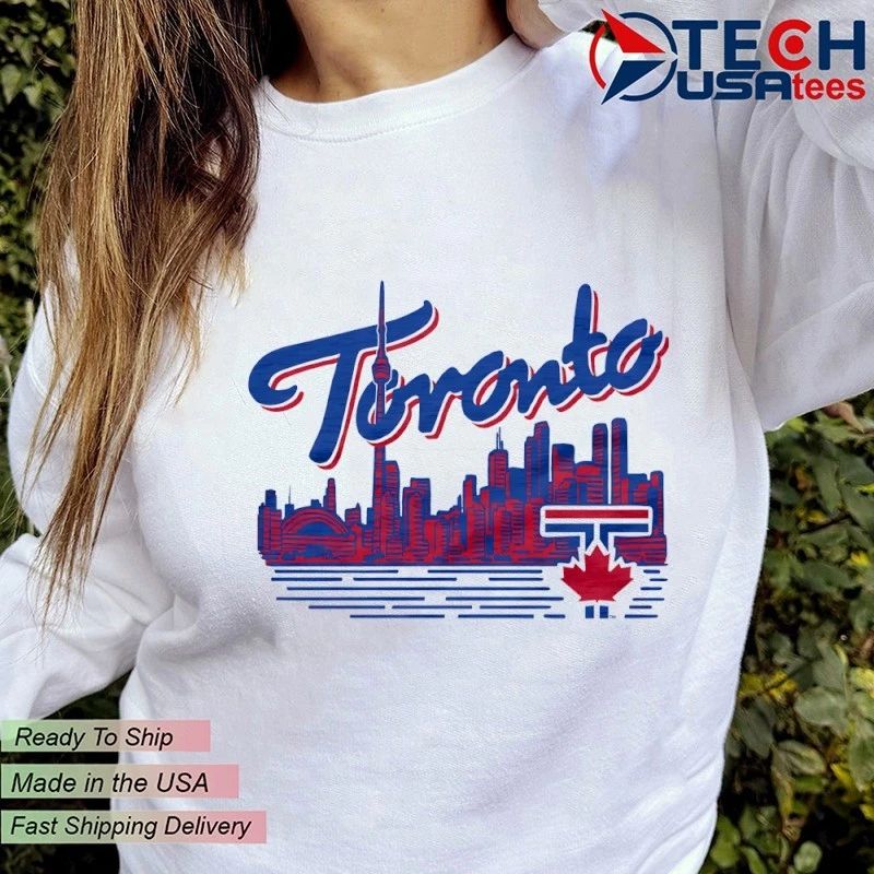 Toronto Blue Jays skyline shirt