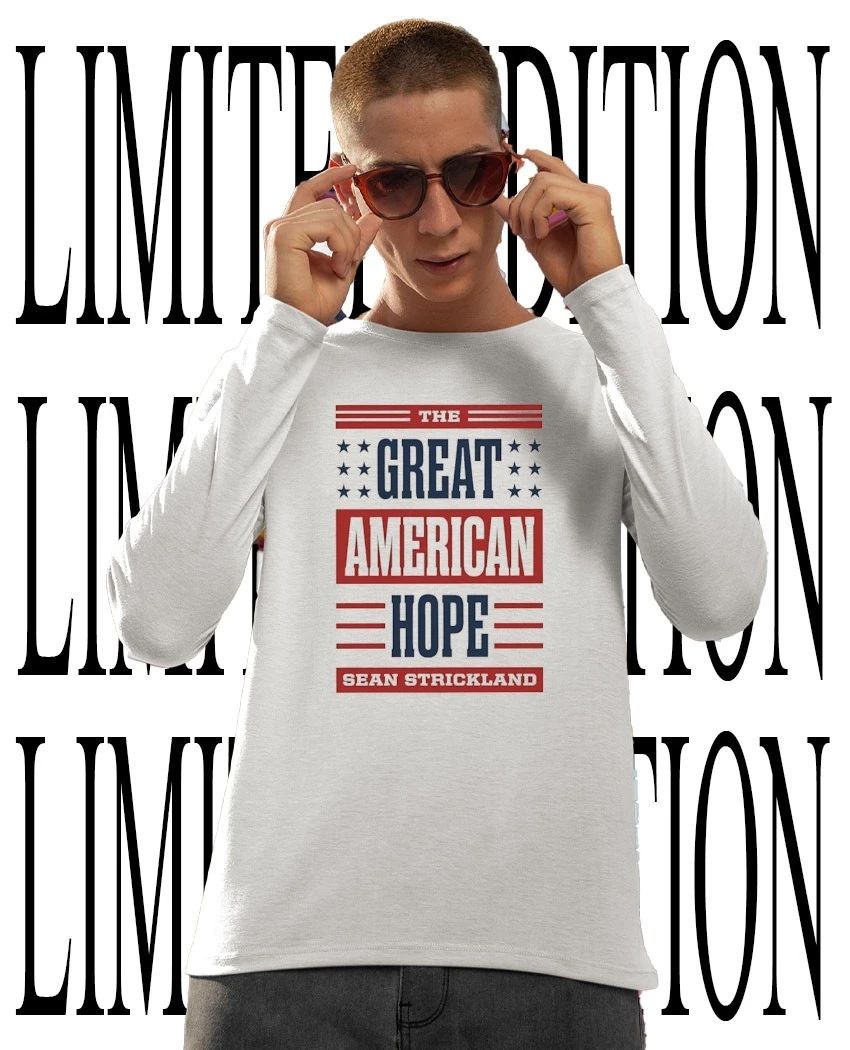 The great American hope Sean Strickland shirt