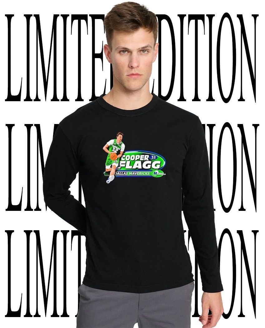 NBA Cooper Flagg 32 Dallas Mavericks Basketball shirt