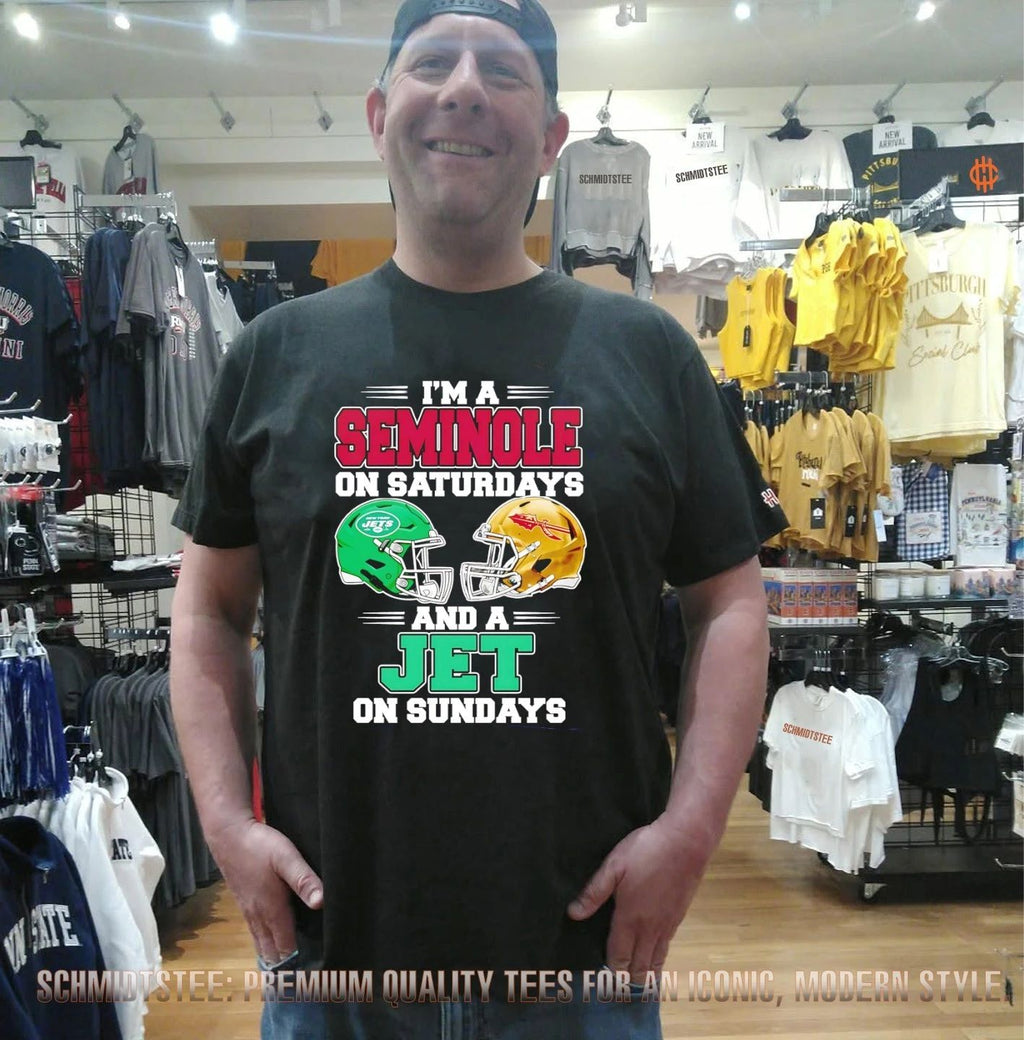 I’m a Seminole on Saturdays and a Jet on Sundays shirt