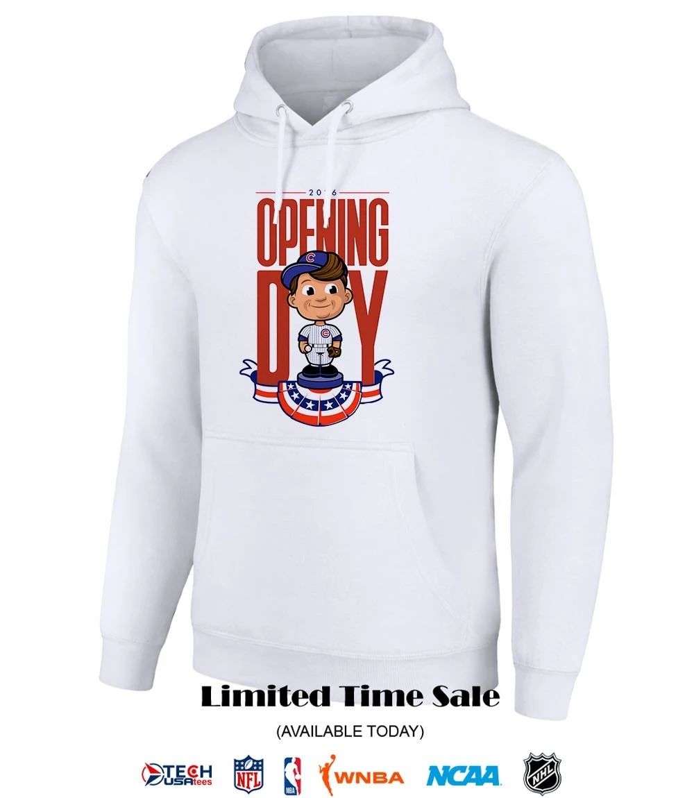 2026 Opening Day Chicago Cubs bobblehead shirt