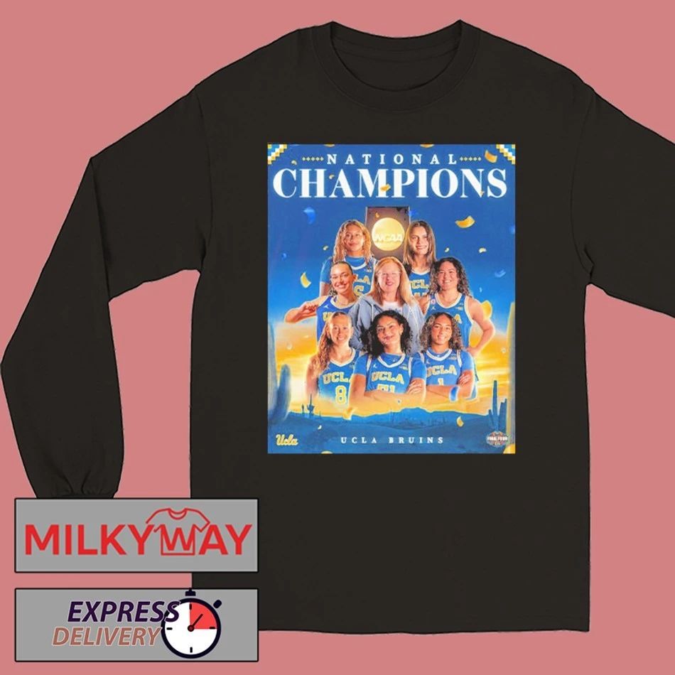 Congrats UCLA Bruins Women’s Basketball Champions 2026 NCAA National Championship 2026 potter shirt