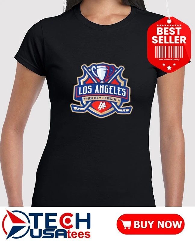 Los Angeles Hockey League logo shirt