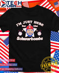Kyle Schwarber Philadelphia Phillies I’m just here for the Schwarbombs shirt