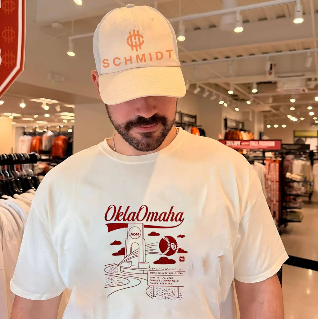 Oklahoma Sooners x College World Series Oklaomaha 2026 Baseball shirt