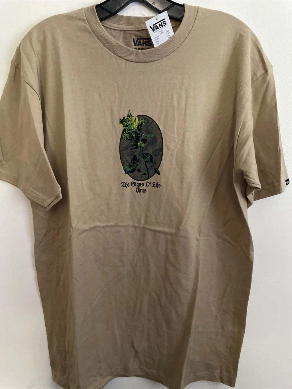 New VANS Mens Street Style Graphic Art Tee Skater Surfer Casual T Shirt Size M