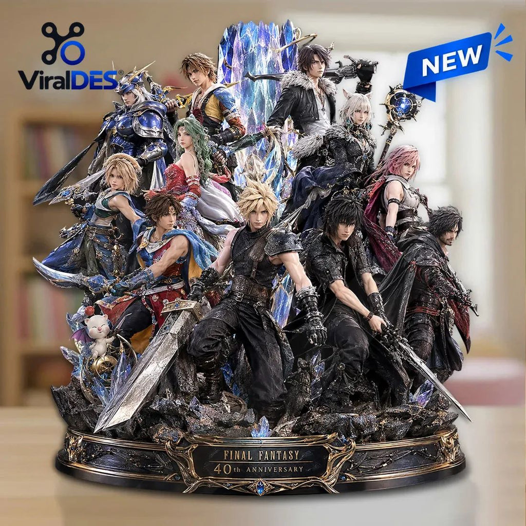 Final Fantasy 40th Anniversary Acrylic Plaque
