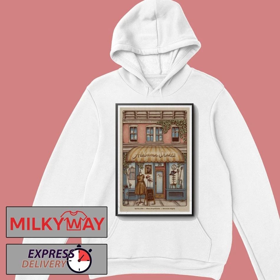 Apr 16 2026 Poster Alabama Shakes Richmond shirt