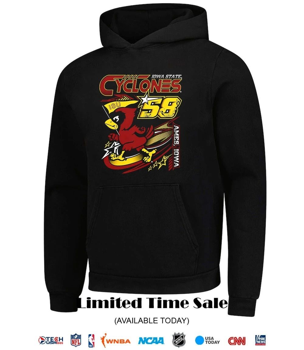 Iowa State Cyclones 58 mascot shirt