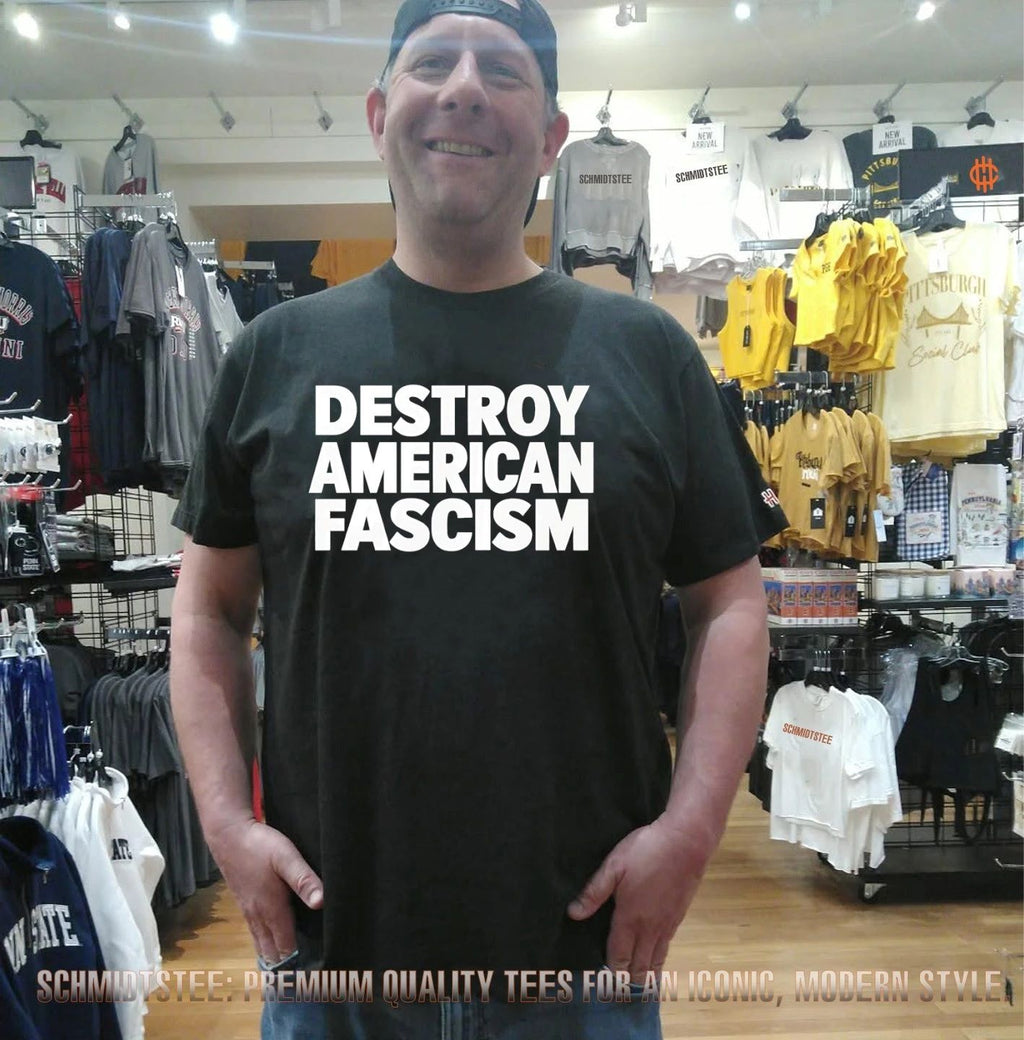Tom Morello Destroy American Fascism shirt
