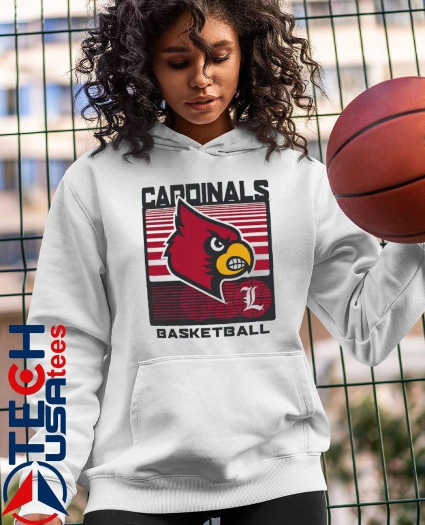 Louisville Cardinals Basketball Staredown mascot shirt