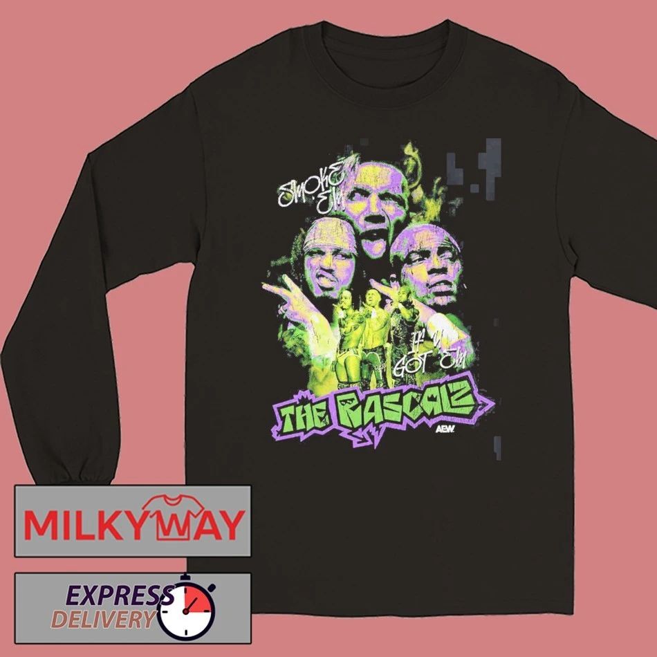 AEW The Rascalz Smoke ‘Em if You Got ‘Em T-Shirt