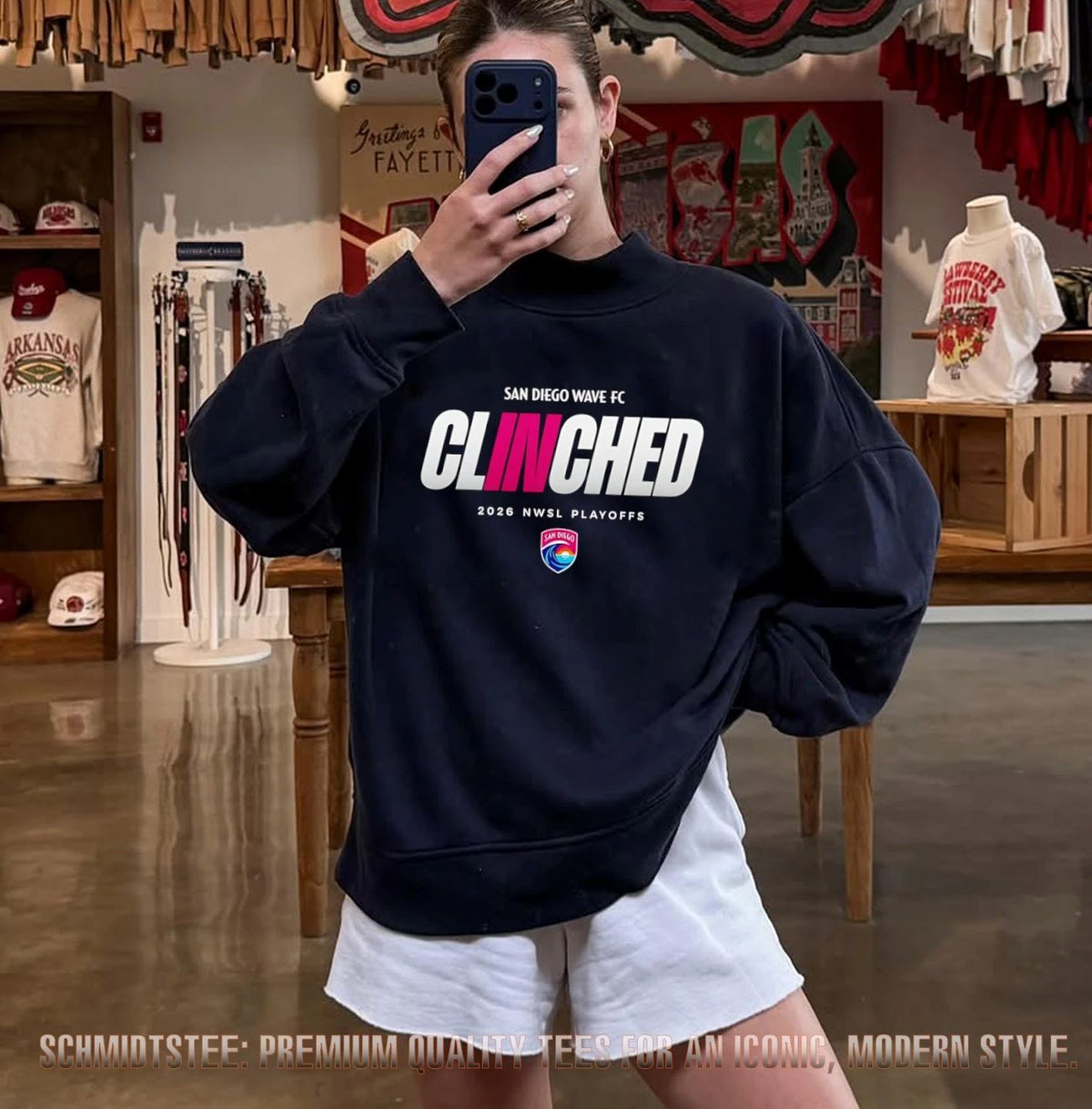 San Diego Wave FC Clinched 2026 NWSL Playoffs shirt