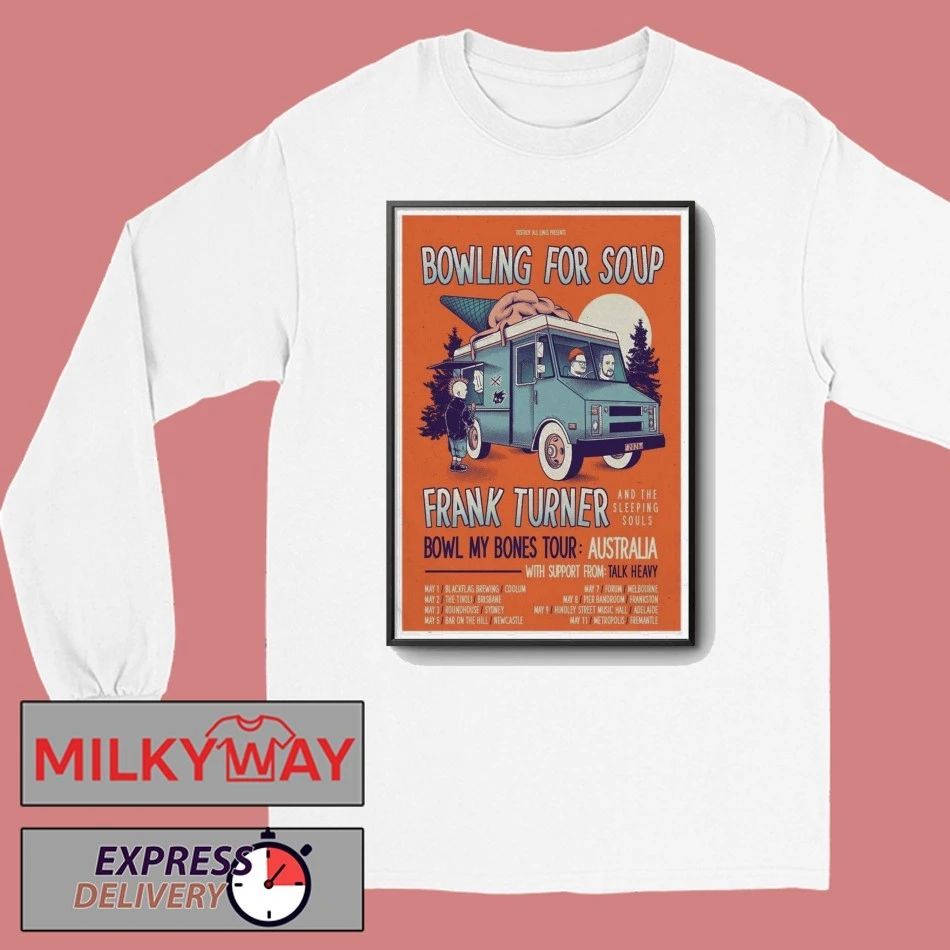 LIMITED May 2026 Bowling For Soup Poster Tour shirt