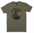 Cuba Viva La Revolucion T Shirt Castro Mens Retro Political Revolution Tee