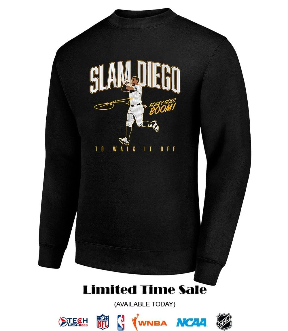 Slam Diego Xander Bogaerts to walk it off signature shirt by breakingt