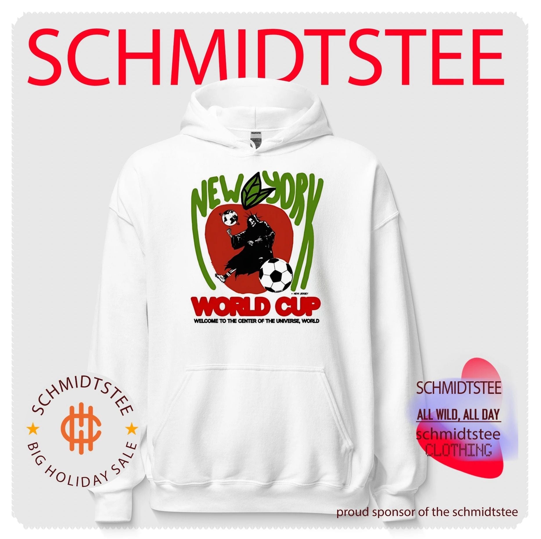 New York World Cup welcome to the center of the universe world shirt