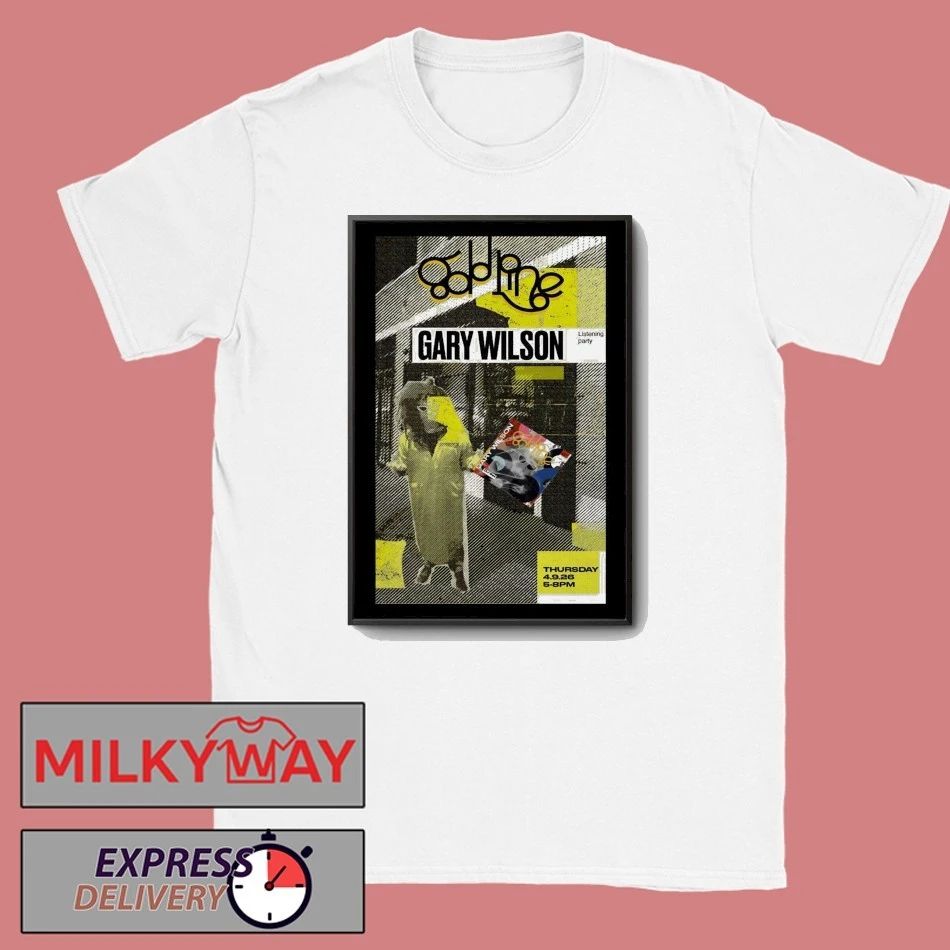 Gary Wilson In Los Angeles CA On Apr 9 2026 Tour Poster shirt