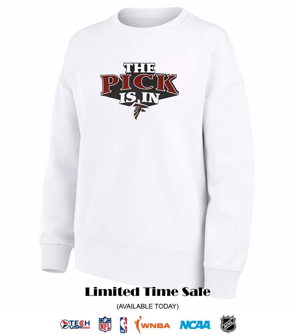 Atlanta Falcons the pick is in shirt