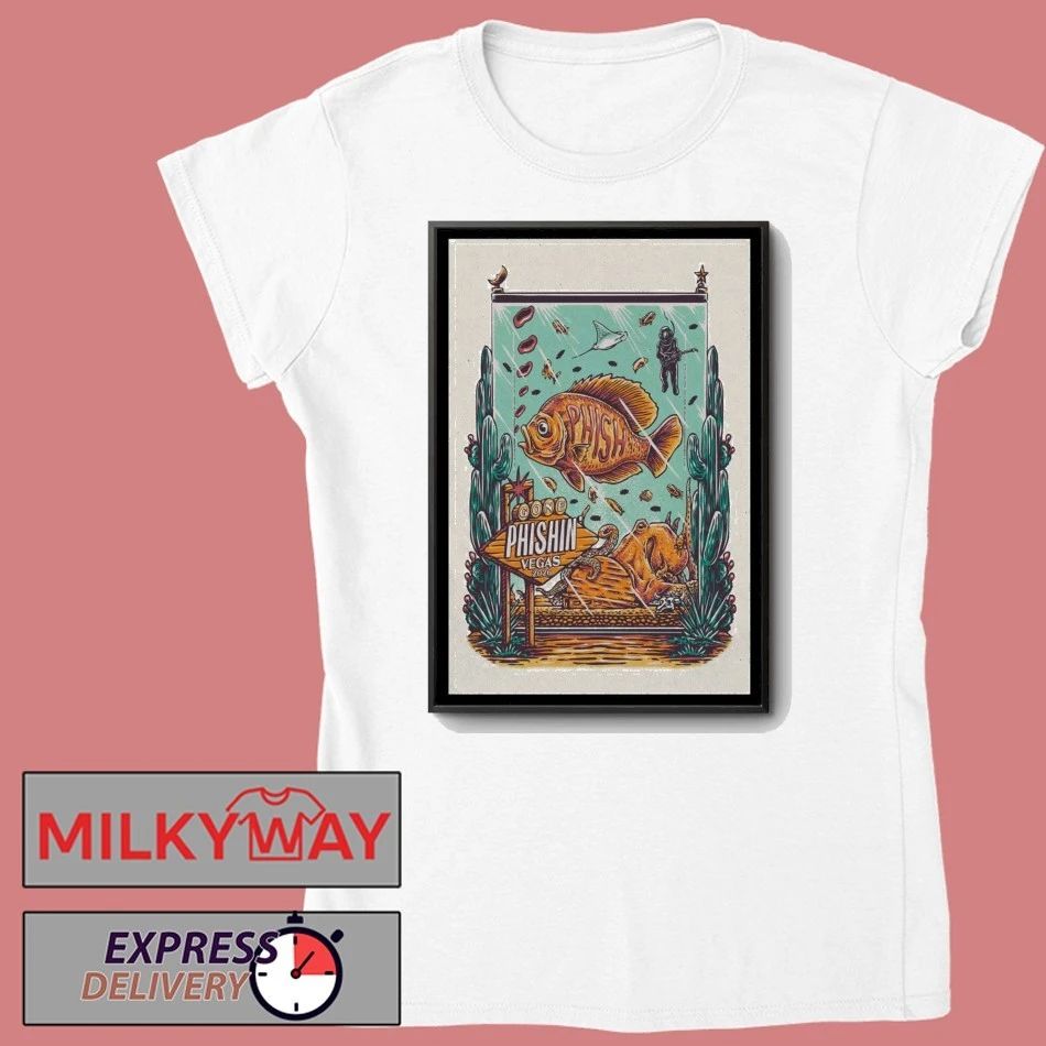 Phish Poster Gone Vegas 2026 Tour shirt
