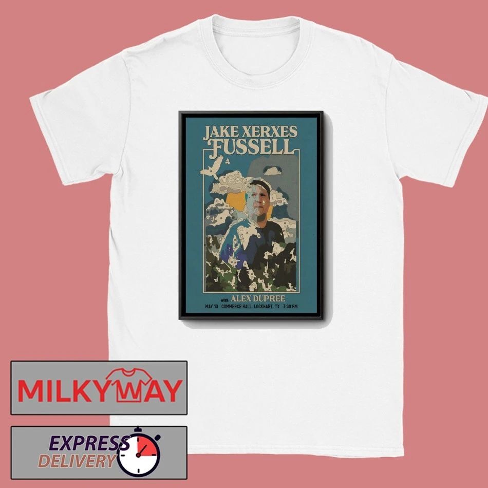 Jake Xerxes Fussell At Commerce Hall On May 13 2026 Poster shirt