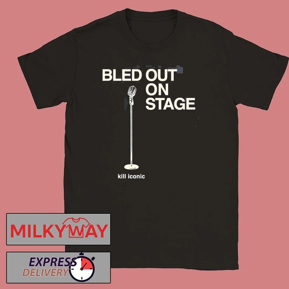 Hail The Sun 2026 Cut Tour Fade Back Merch Bled Out On Stage Kill Iconic T-Shirt