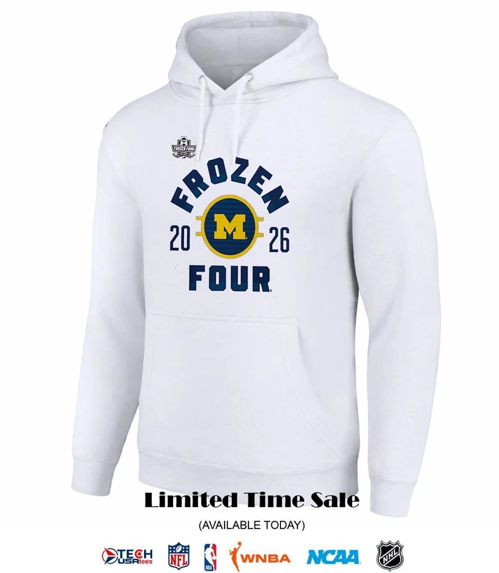 Michigan Wolverines 2026 NCAA Men’s Frozen Four shirt