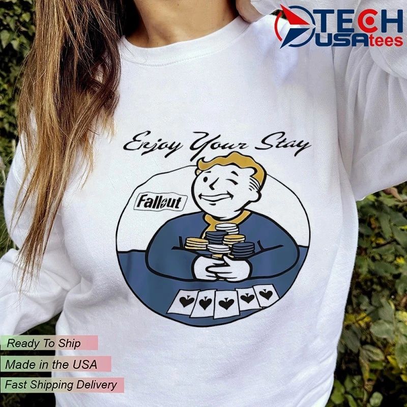 Fallout Vault Boy enjoy your stay shirt