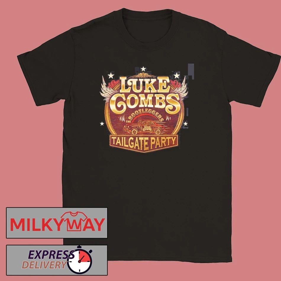 Luke Combs With Whiskey Jam The Bootleggers Tailgate Party 2026 My Kinda Saturday Night Tour City Dates T-Shirt