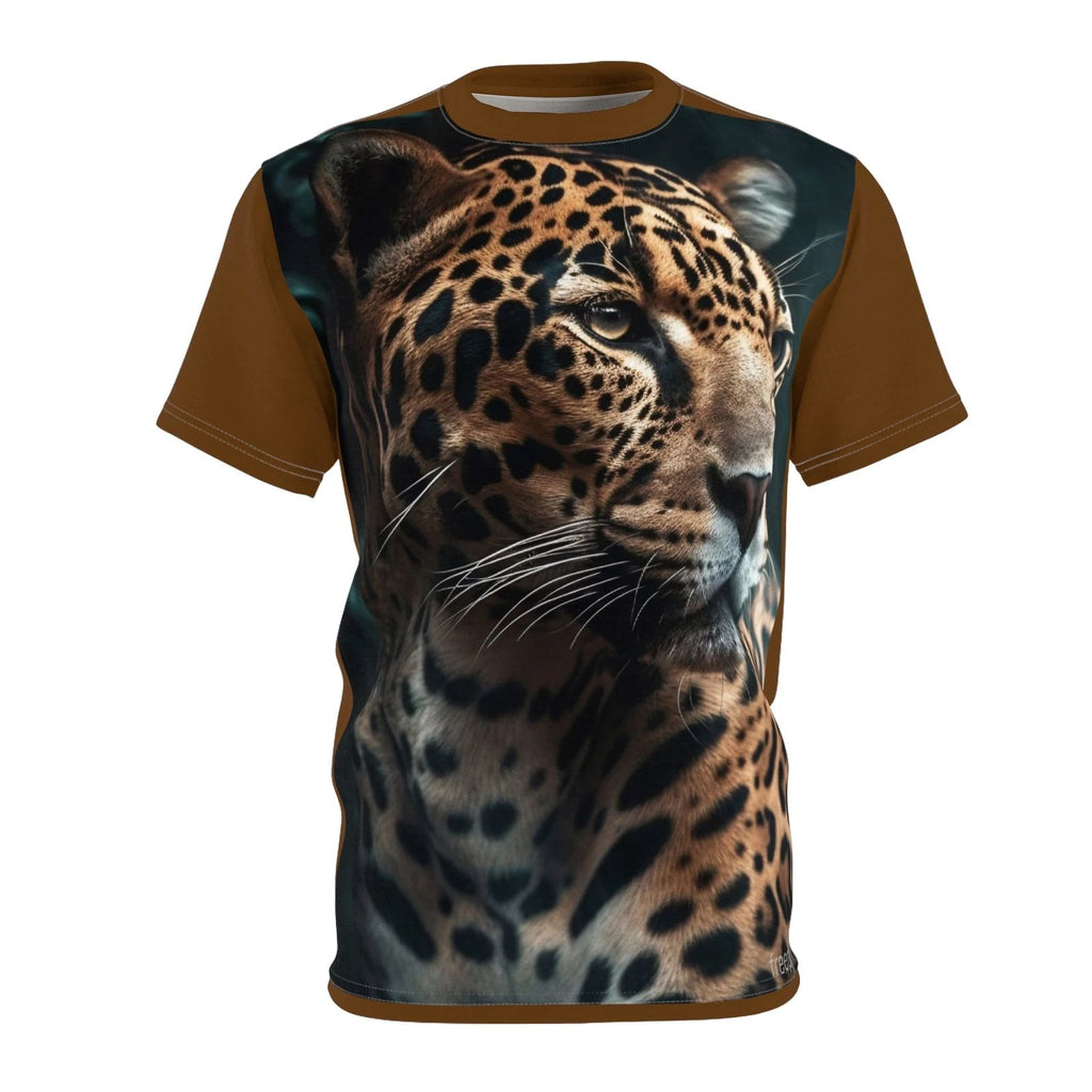 Leopard Edition Trendy Animal Print Shirt I Love Hunza |  | Brown Color