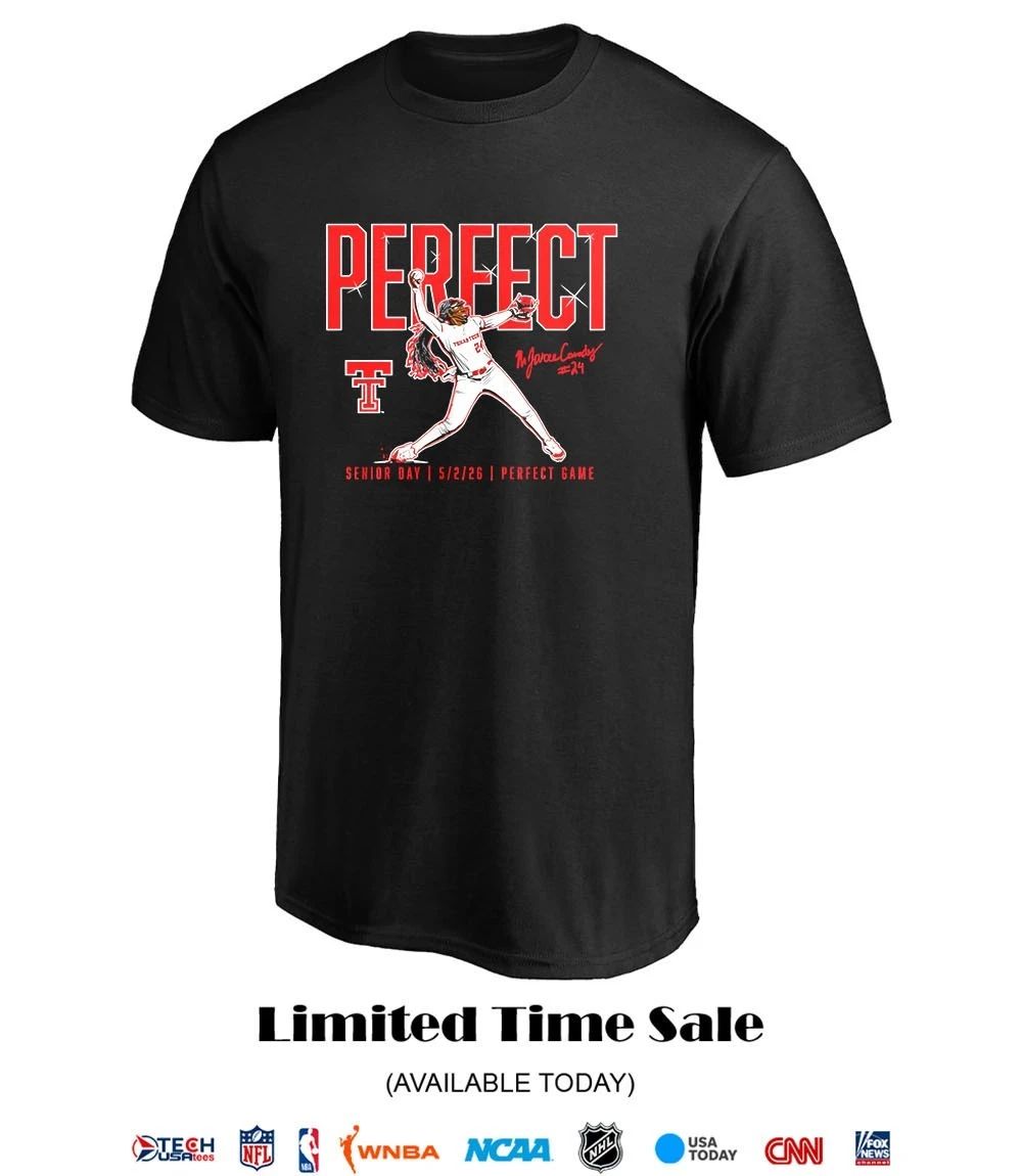 Texas Tech Red Raiders Softball NiJaree Canady Perfect Game 2026 signature shirt
