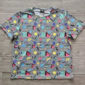 Modern Hero Shirt Adult L /XL Retro 90s Fun Lightweight Short Sleeve Tee Mens