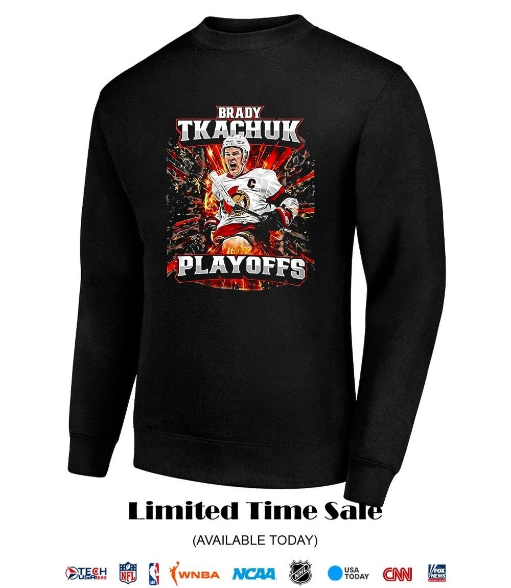 Brady Tkachuk Ottawa Senators 2026 Playoffs shirt