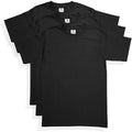 Yazbek Men's Heavy Weight (5.9-Ounce) Crew Neck Short Sleeve T-Shirt - (3-Pack)