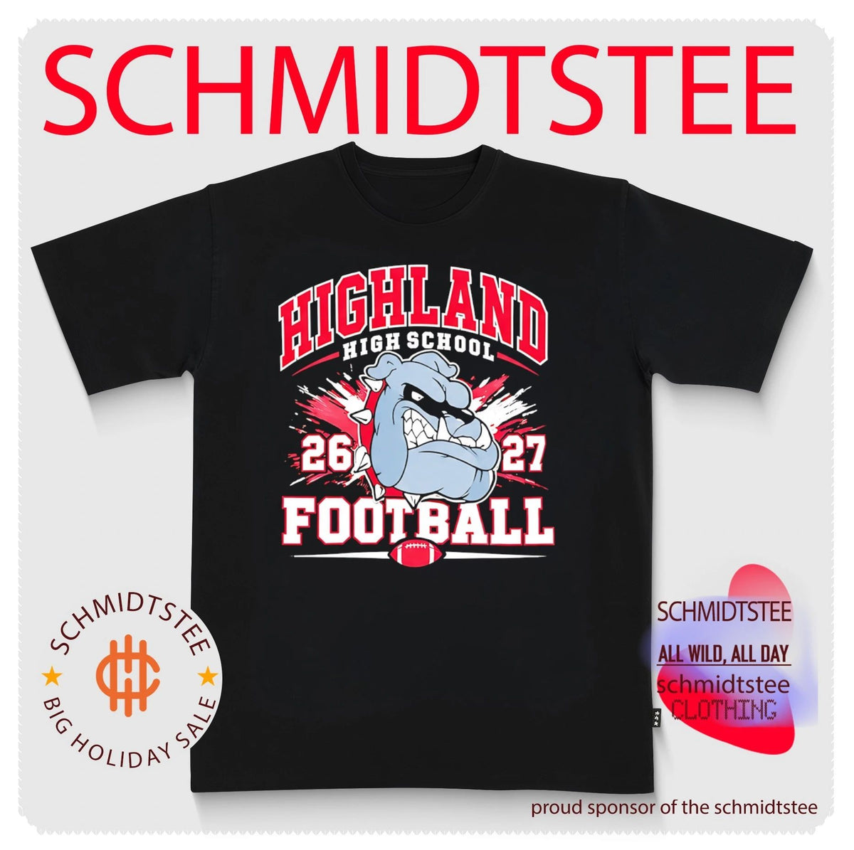 Sam LaPorta Highland High School 26 27 Football shirt