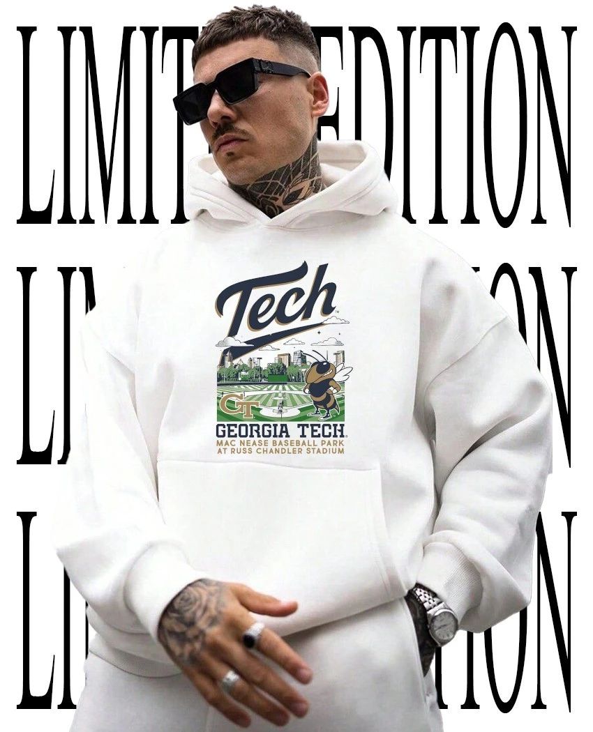 Georgia Tech Yellow Jackets 2026 Nease Baseball Park at Russ Chandler Stadium shirt