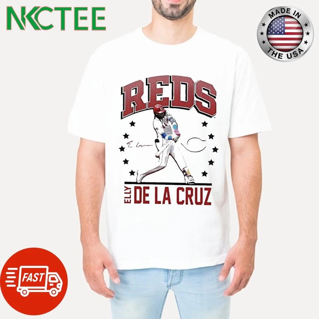 Elly De La Cruz Cincinnati Reds Player Swing Signature shirt