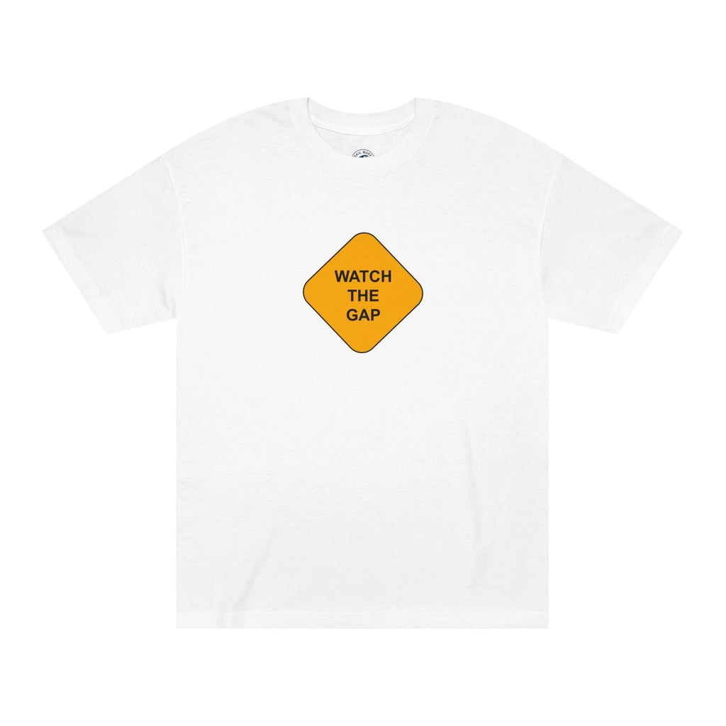 "Watch the Gap" T-Shirt - Inspired by Metro-North Commuter Railroad, 80s, 90s