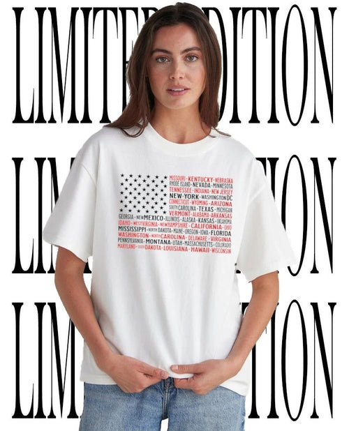50 States American Flag shirt