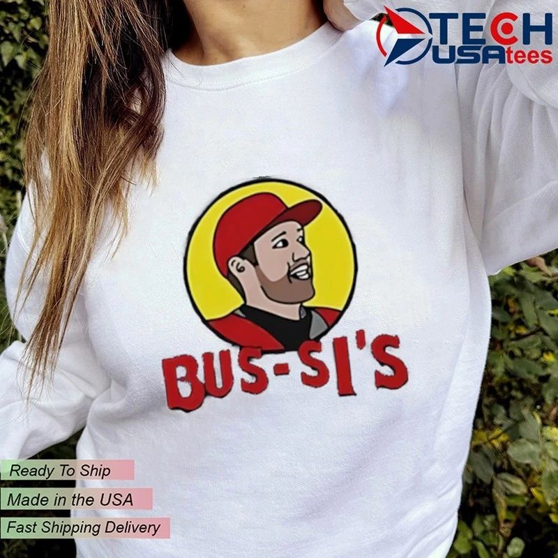 Brandon Bussi’s Carolina Hurricanes Hockey x Buc-ee’s parody logo shirt
