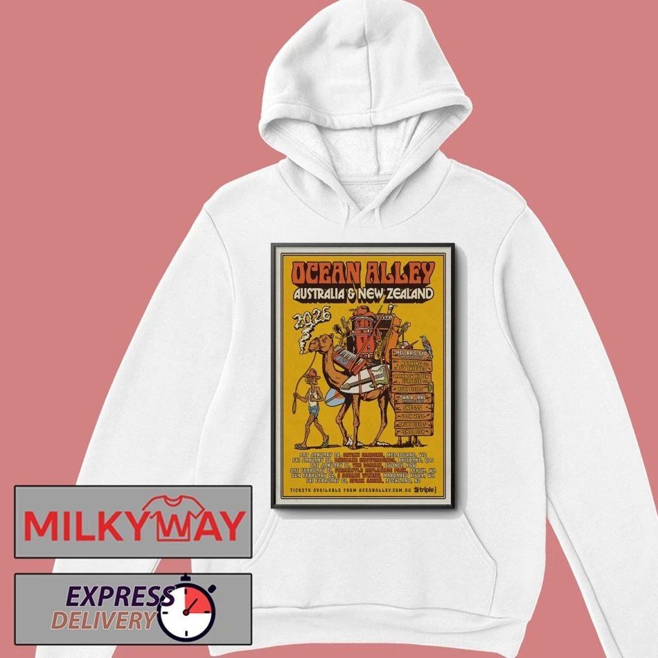 2026 Ocean Alley Australia And New Zealand Poster shirt