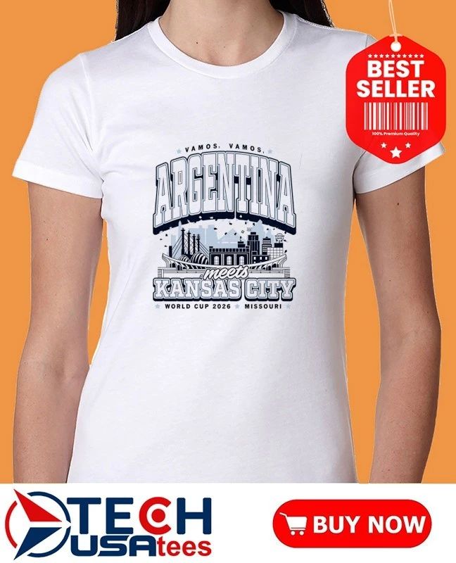 The Argentina meets Kansas City World Cup 2026 shirt